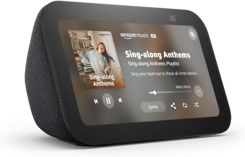 echo show 5 3ra gen. Amazon Echo Show 5 3era Gen 2023 Negro